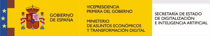 Gobierno de España, Vicepresidencia Primera del Gobierno, Ministerio de Asuntos Económicos y Transformación Digital, Secretaría de Estado de Digitalización e Inteligencia Artificial